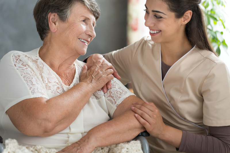 Client Receiving Home Care Package From Caring Support @ Home
